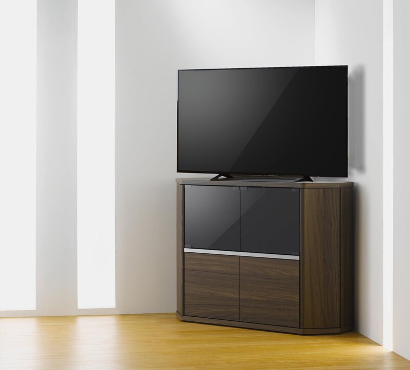 朝日白木製作 テレビ受像機台 RACINE ご機嫌印字機 42型 幅100糎 高さ73.8糎 赤銅色 キャスター付き添い人 隅っこ相応う RCA-7510AV-CR