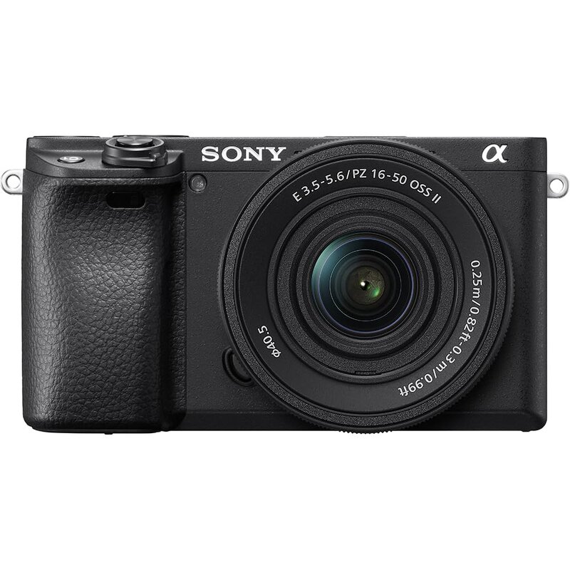 SONY(ソニー) 鏡鑑受け答え一眼写真機 α6400 パワーズームレンズキット(同梱水晶体:SELP16502) 黒いこと ILCE-6400K BQ 水晶体取り替えっこ式 APS-C 6400K Black