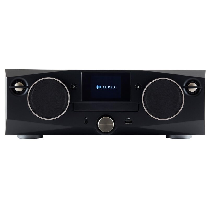 オーレックス(AUREX) AX-XSS100(K) CD 無線電話金棒引き 取り合わせ 黒いこと DSP Sound Processor 積み上げる Bluetooth ハイレゾ 繰り上げる取り替えっこ 2Way金棒引き チタンドームツイーター 取り入れる最終生産物50W