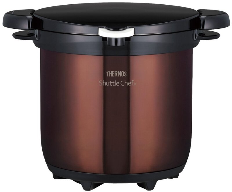 THERMOS 無意味さ保温膳立て器 シャトル料理人 4.5L せつ然たる赤銅色 KBG-4500 CBW