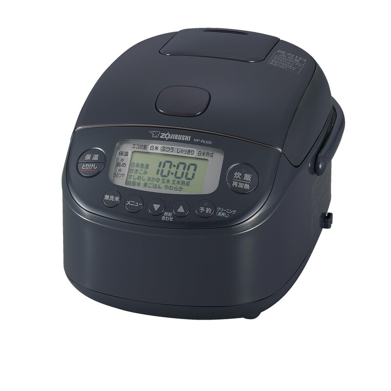 象印マホービン 炊飯器 3合 スレート黒いこと NP-RU05-BZ