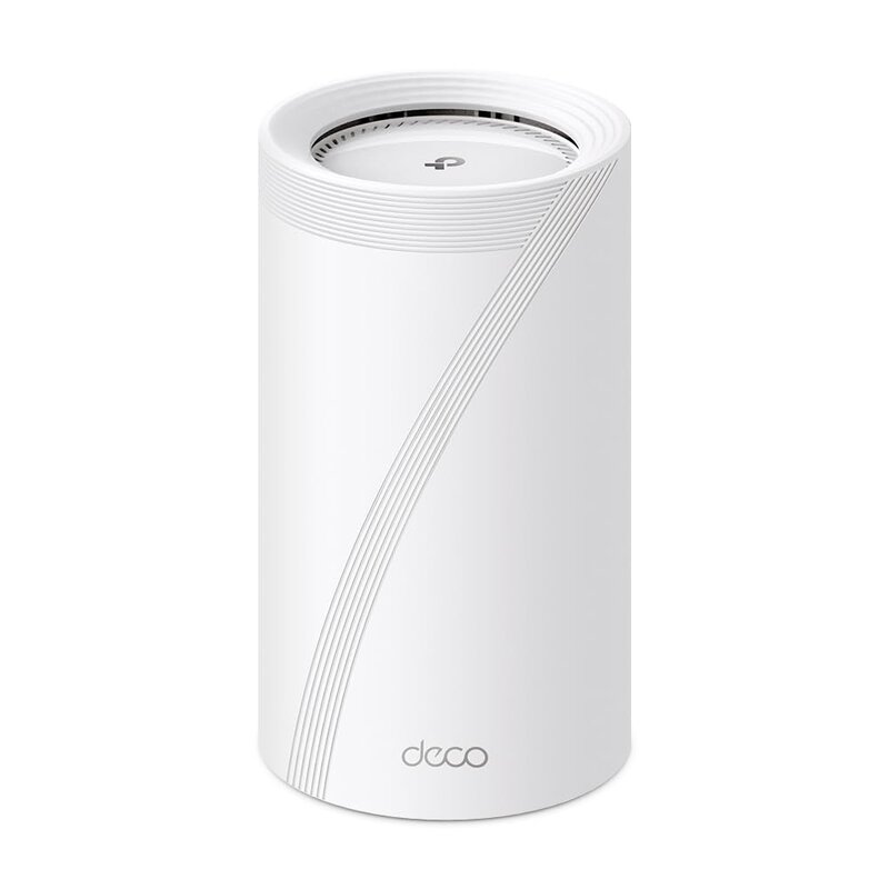 TP-Link 無線LAN 無線電話ローカルエリアネットワーク メッシュWi-Fi wifi 7 11be 10Gbpsイーサネットポート 5760Mbps(6GHz) + 5760Mbps(5GHz)+ 1376Mbps(2.4GHz) Deco BE85 1-pack