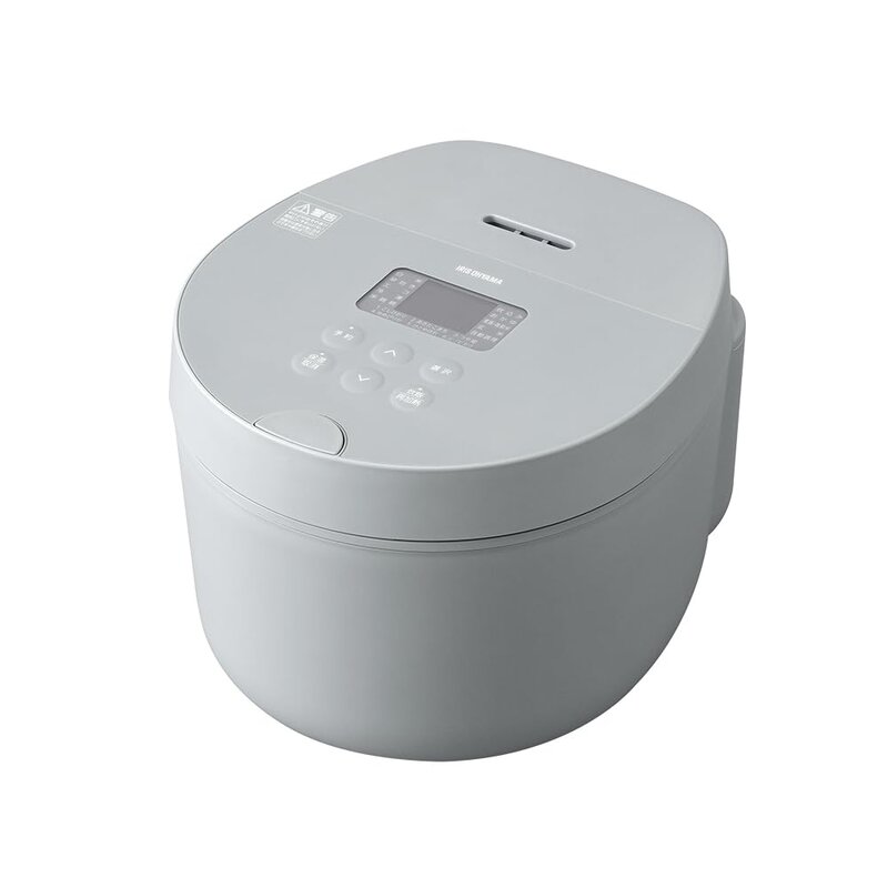 アイリスオーヤマ 炊飯器 5.5合 ブランド名計量炊き パウダーコンパクト 今めかしい 一人暮らし IHジャー炊飯器 RC-ILA50-H 薄墨色