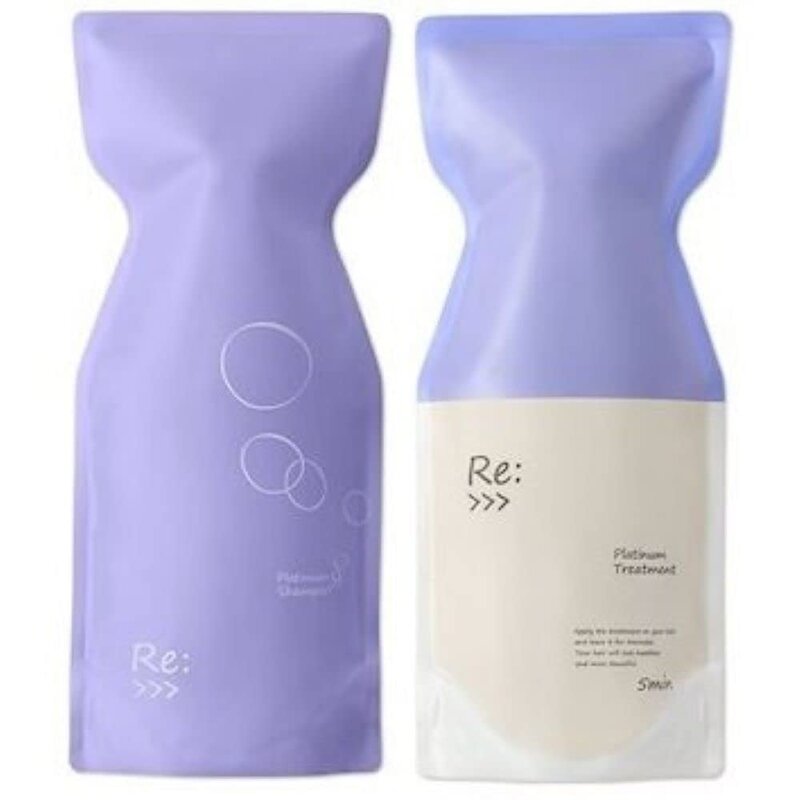 ADJUVANT アジュバン リ:プラチナムシャンプーR 600ml  手当てR 600g 詰替用仕掛ける