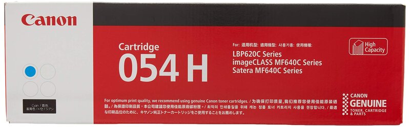 Canon トナーカートリッジ054H シアン CRG-054HCYN