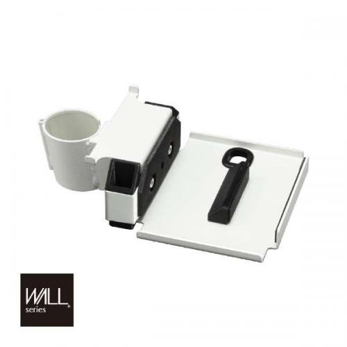 WALL テレビスタンド anataIROラージタイプ対応 ポータブルゲーム機ホルダー サテンホワイト M05000246 〈M05000246WH〉