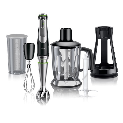 マルチクイック 9 ハンドブレンダー MQ9195XLS （付属品あり） ブラウンのハンドブレンダー「マルチクイック9 MQ9195XLS」使用