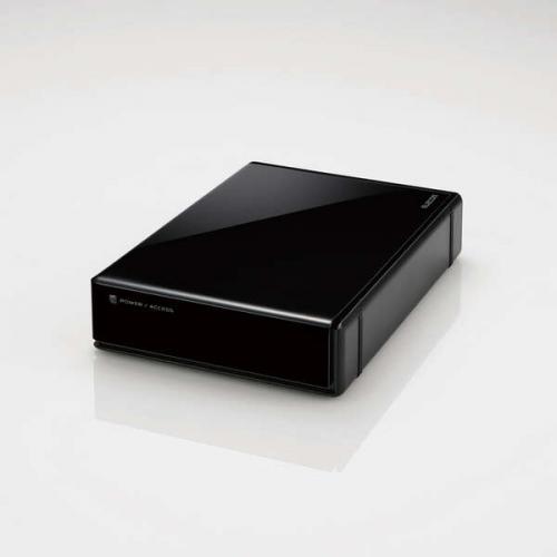 エレコム ELECOM HDD 外付け SeeQVault規格 USB3.2(Gen1) ブラック 6TB ELD-QEN2060UBK 〈ELDQEN2060UBK〉｜デンキチWeb 店