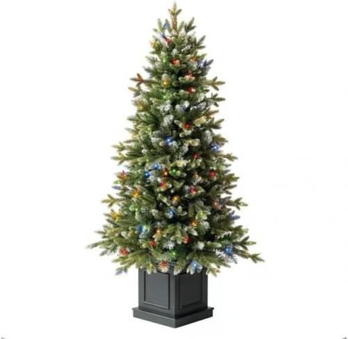 楽天市場】【COSTCO】クリスマスツリー 約137cm LED 200球 73740植木鉢