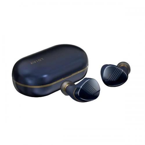 アビオット AVIOT 完全ワイヤレスイヤホン ハイブリッドノイズキャンセリング対応 ドーンネイビー TE-W1-NV〈TEW1-NV〉