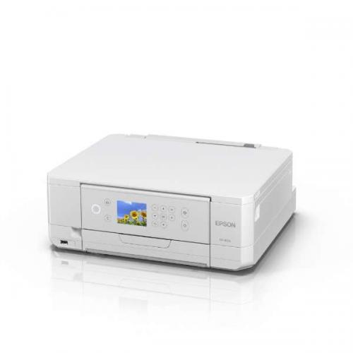 エプソン EPSON A4カラーインクジェット複合機 カラリオ コンパクトデザイン Wi-Fi 自動両面印刷 ホワイト EP-817A〈EP817A〉｜デンキチWeb 店