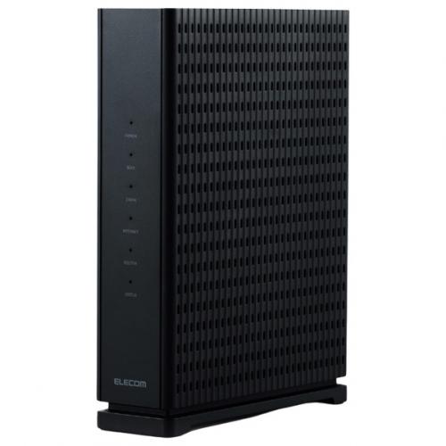 エレコム ELECOM 無線LANルーター 2882+688Mbps Wi-Fi 7(be) IPv6対応 ブラック WRC-BE36QS-B〈WRCBE36QSB〉