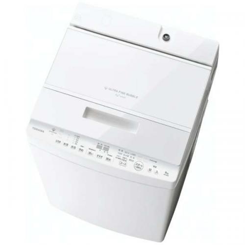 東芝 TOSHIBA 全自動小銃洗い濯ぎ機 ZABOON 洗い濯ぎ8.0kg グランホワイト AW-8DH5-W (大型商いもの / 据え付ける・再利用願望することの切っ掛けは別途通貨価値および送りとどける日・第四次元任ずる不可)〈AW8DH5-W〉