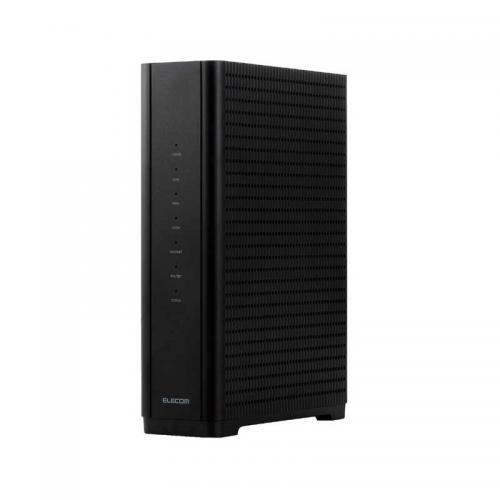 エレコム ELECOM 無線LAN 無線電話ローカルエリアネットワーク ルータ Wi-Fi 7  IPv6相応う 黒いこと WRC-BE94XSD-B〈WRCBE94XSD-B〉