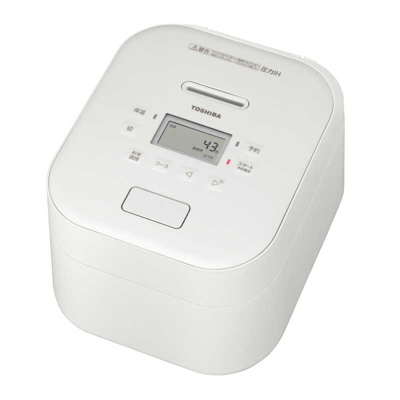 楽天市場】東芝 TOSHIBA 圧力IH炊飯器 3.5合炊き ミルキーホワイト RC