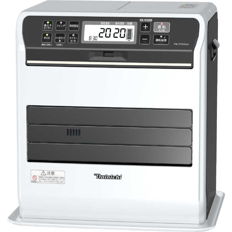 楽天市場】石油ファンヒーター・GRタイプ スノーホワイト FW-4723GR-W