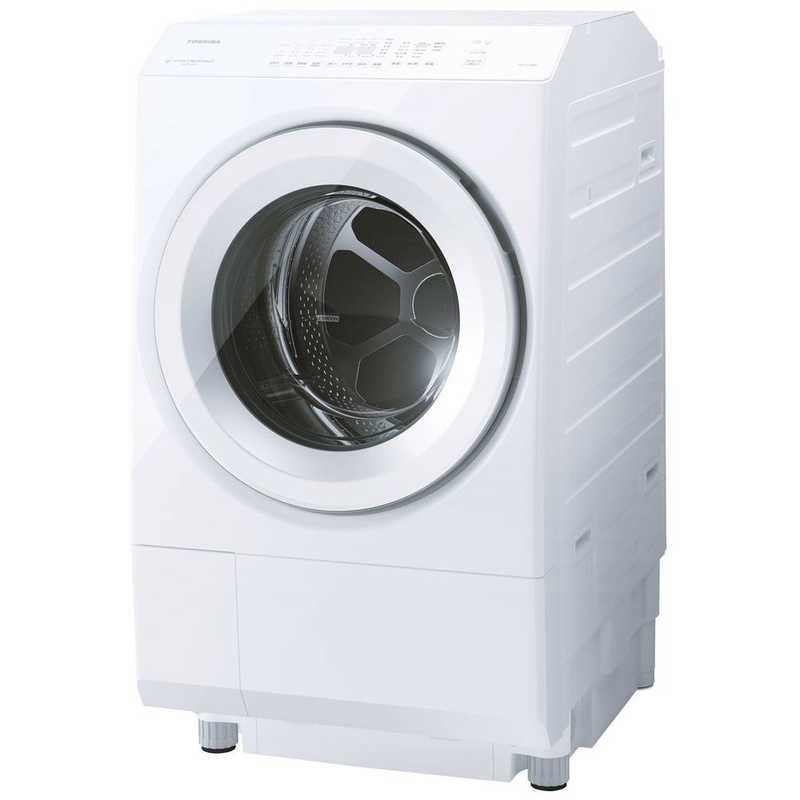 東芝 TOSHIBA ドラム式洗濯乾燥機 洗濯12kg 乾燥7kg 左開き グランホワイト TW-127XM5L-W(大型)〈TW127XM5L-W〉