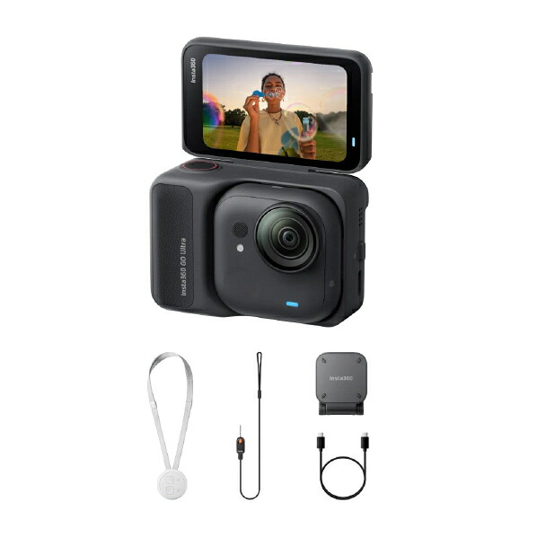 INSTA360 インスタ インスタサンロクマル Insta360 GO Ultra 標準尺度バンドル 十二時黒いこと CINSABEA-GOULTRA02