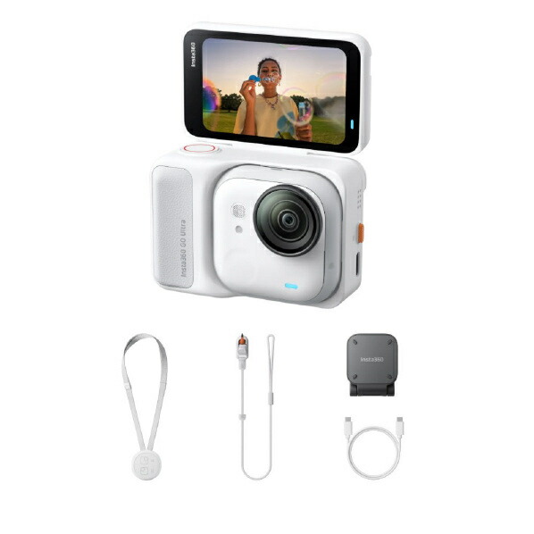 INSTA360 インスタサンロクマル Insta360 GO Ultra 標準尺度バンドル アークティックホワイト CINSABEA-GOULTRA01