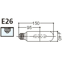 岩崎電気 ハイラックス2500 暖光色 50W 透明形 N...+zimexdubai.com