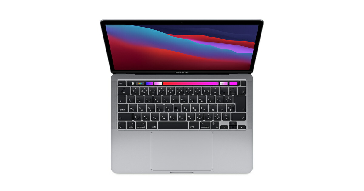 楽天市場】【中古】 美品 MacBook Pro 2020 13インチ M1 16GB SSD
