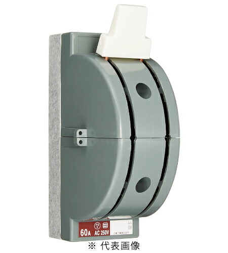 日東工業 DCS 2P60A DCS切換カバースイッチ 定格電圧AC250V 端子構造電線直締形 インボイス対応・領収書発行可