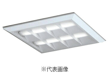 オーデリック XL501052P1B LEDスクエア埋込ベースライト 直付・埋込兼用型 ルーバー付 FHP45Wx3灯相当 昼白色 インボイス対応・領収書発行可｜電材BlueWood