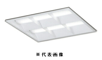 オーデリック XD466031P2B 省電力タイプ LED角型埋込ベースライト FHP32Wx4灯相当 埋込型/ルーバー付昼白色 インボイス対応・領収書発行可