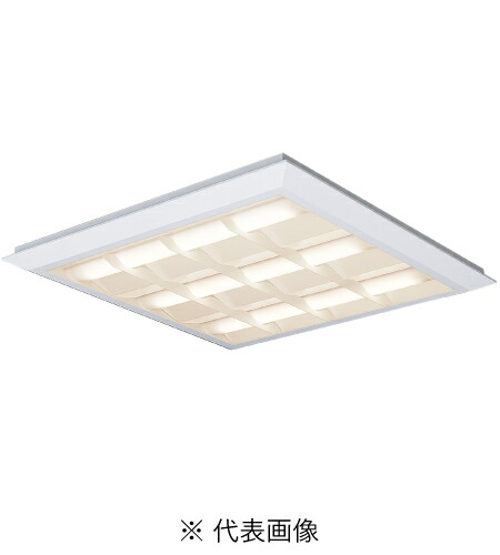 パナソニック XL482CBFLA9 スクエアシリーズ 直付 埋込兼用型 格子タイプ FHP45形×3灯節電タイプ 温白色 インボイス対応・領収書発行可