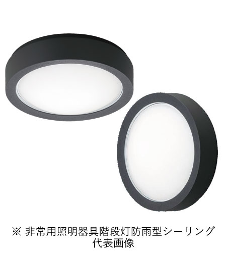 パナソニック NWCF16528LE1 防雨型シーリング階段灯 壁・天井直付型 ベーシック ブラック高光束タイプ 870lm 温白色 インボイス対応・領収書発行可