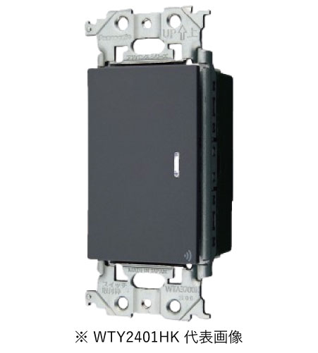 パナソニック WTY2401HK 繋がり足し加える 埋込取り替えっこ 親器・傍受器 色つや消し薄墨色 書き出し相応う・受け入れ書ふり出し可