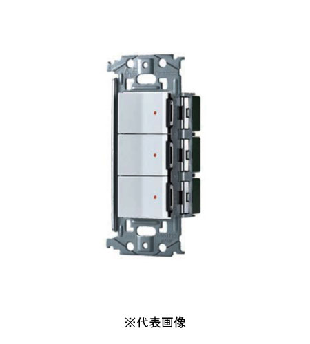 パナソニック WNSS51888W SO-STYLE スイッチ・埋込スイッチセット パイロットスイッチC 3路 0.5A&times;3 マットホワイト インボイス対応・領収書発行可｜電材BlueWood
