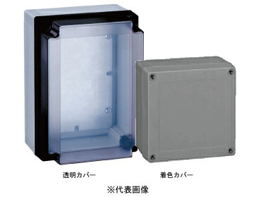 日東工業 PBH15-1825 ポリカボックス 押しかぶせる付 見て呉れ大きさ粍 ヨコ180タテ255フカサ152 押しかぶせる選りわける 澄み切った/塗り付ける 勘定書き相応う・受け入れ書ふり出し可