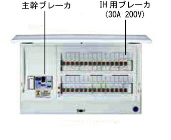 日東工業 HCD3E5-404 ホーム分電盤（ドア付） Lスペース無 40+4 主幹