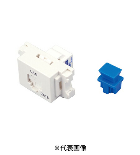 サン電子 LMJ-6JA-W Cat6 ローカルエリアネットワークモジュラ手玉 手玉式 白いこと用 10個ユニット 付け出し相応う・受け取り書振りだし可