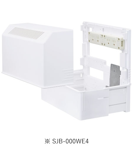 サン電子 SJB-000WE4 情報分電盤 小型情報機器BOX インボイス対応・領収書発行可 8,512円