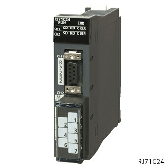 【楽天市場】三菱電機 RJ71C24-R2 MELSEC iQ-Rシリーズ シリアルコミュニケーションユニット RS-232:2ch  伝送速度:2ch合計max230.4kbps : 電材BlueWood