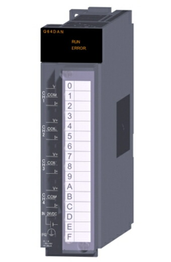 新品　アナログ－デジタル変換ユニット Q64DAN 楽天市場】三菱電機 Q64DAN ディジタル-アナログ変換ユニット Q