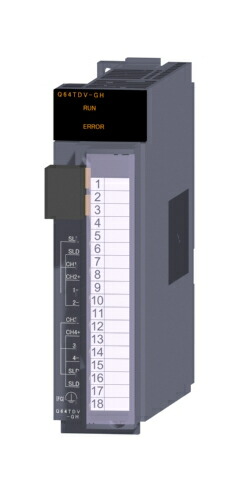 三菱電機 Q64TDV-GH チャンネル間絶縁熱電対/微小電圧入力ユニット 4チャンネル インボイス対応・領収書発行可|電材BlueWood