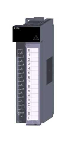 三菱電機 QX50 汎用シーケンサMELSEC-Qシリーズ DC(プラスコモン/マイナスコモン共用タイプ)/AC入力ユニット AC/DC入力:16点 AC48V/DC48V 4mA 応答時間:20ms 16点1コモン プラス,マイナスコモン共用 18点端子台 インボイス対応・領収書発行可|電材BlueWood