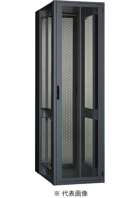 日東工業 FDS100-620EK 取り合わせ仕合わせ EIA 19in仕合わせ FDS手合い W\u003d599 H\u003d2000 D\u003d1000 EIA\u003d43U 色黒いこと ※決定づける側板付 勘定書き相応う・受け入れ書ふり出し可