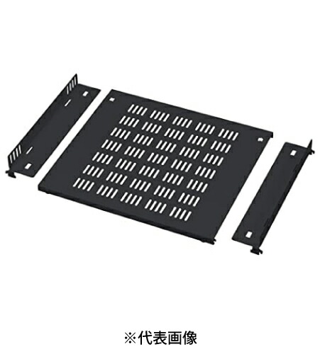 日東工業 RD151-50SK 重量用台板セット L型レール付〔FS・FCS・FV・（D）ARC用〕外形寸法mm W450xH20.5xD500 ブラック塗装 インボイス対応・領収書発行可