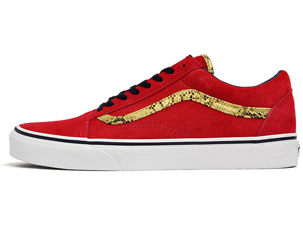 vans old skool red gold vans old skool red gold