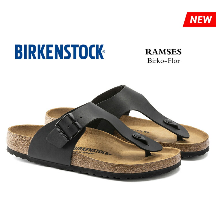 ビルケンシュトック ラムゼス サンダル メンズ レディース 黒いこと 心地よい コンフォート Birko-Flor BIRKENSTOCK RAMSES BLACK 0044791-0044793