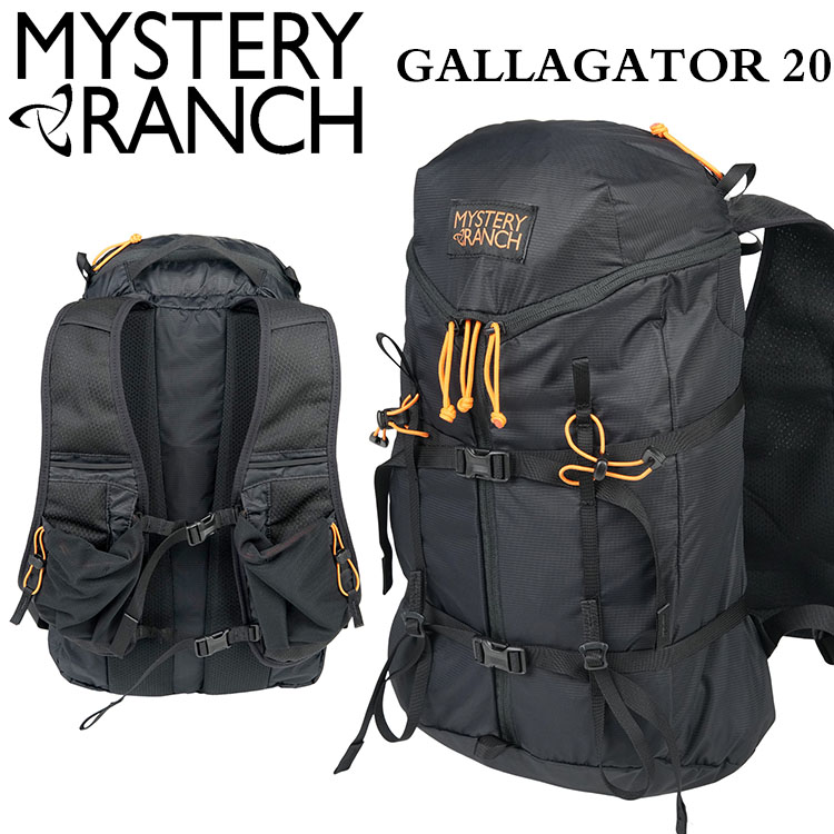【廃番】MYSTERY RANCH ミステリーランチ／ギャラゲーター（ブラック） よろずやマルシェ本店 | MYSTERY RANCH ミステリーランチ