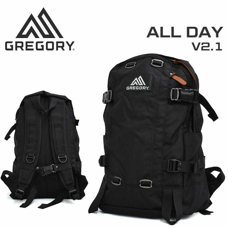 楽天市場】GREGORY グレゴリー ALL DAY V2.1 バックパック ブラック