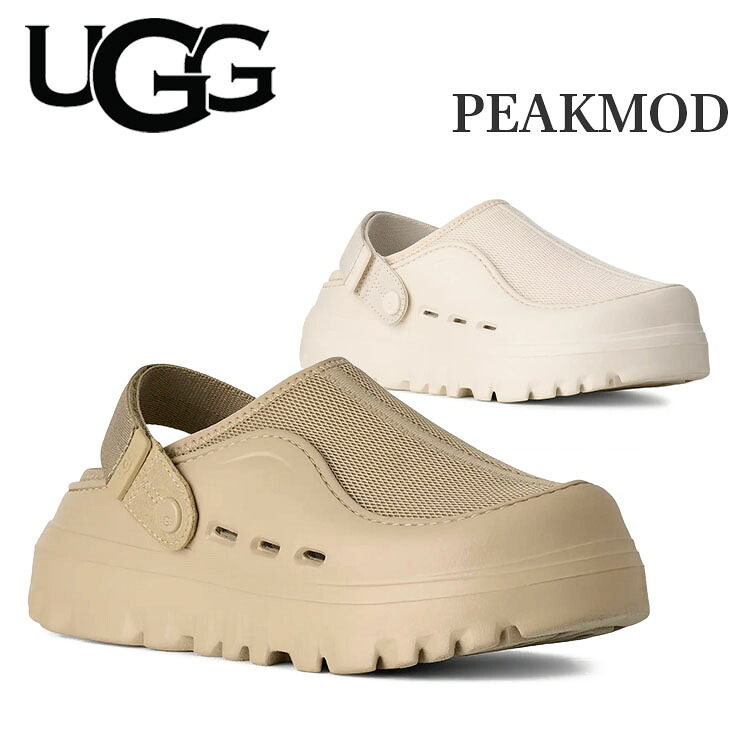 【百貨店SALE人並み外れた通貨価値～11(木)1:59まで】 UGG アグ ピークモッド レディース メンズ サンダル クロッグ スニーカー スリッポン 下駄 M PEAKMOD 1166912
