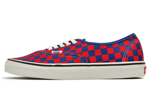 red and blue checkered vans red and blue checkered vans