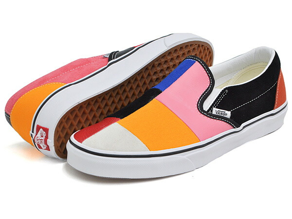 vans patchwork slip on