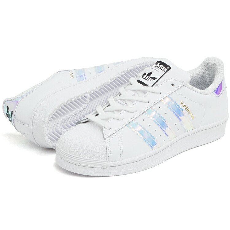 adidas superstar metallic silver